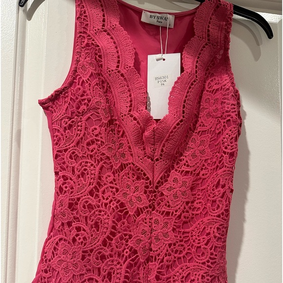 Hot Pink Bodysuit - Picture 7 of 8